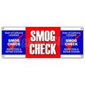 Signmission SMOG CHECK BANNER SIGN auto automotive pollution car inspection B-Smog Check